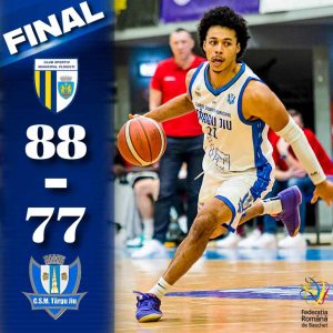 BBA Petrolul Ploiești încheie anul cu o victorie pe teren propriu, 88-77 contra CSM Târgu Jiu