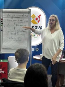Lansarea programului educațional „Codul Recuperării pentru Sportivi”, realizat în parteneriat cu Ekaterina Serebryanska