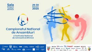 Campionatul Național de Ansambluri și Festivalul Național de Gimnastică Ritmică ajung la Bistrița