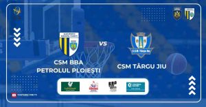 CSM BBA Petrolul Ploiești încheie anul 2025 pe teren propriu, într-un duel cu CSM Târgu Jiu