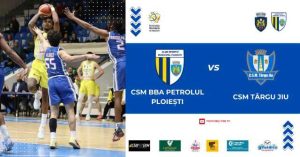 Baschet de final de an la Ploiești: CSM BBA Petrolul vs. CSM Târgu Jiu, în Sala „Olimpia”